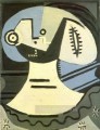 Femme a la collerette 1938 Cubism